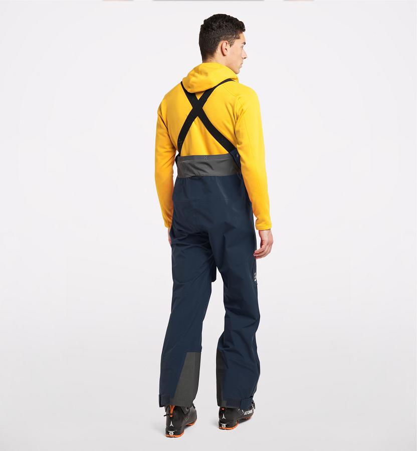 Haglöfs Mens Vassi GTX Pro Ski Pants Dark Blue New Zealand 95326SVEG